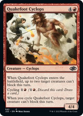 Quakefoot Cyclops [Jumpstart 2022] | L.A. Mood Comics and Games