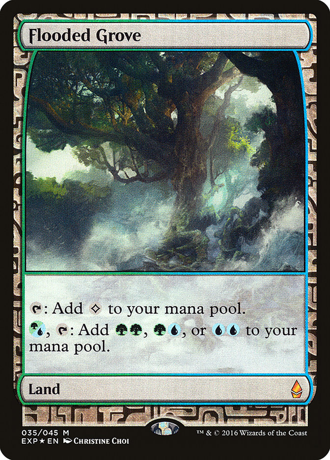 Flooded Grove [Zendikar Expeditions] | L.A. Mood Comics and Games