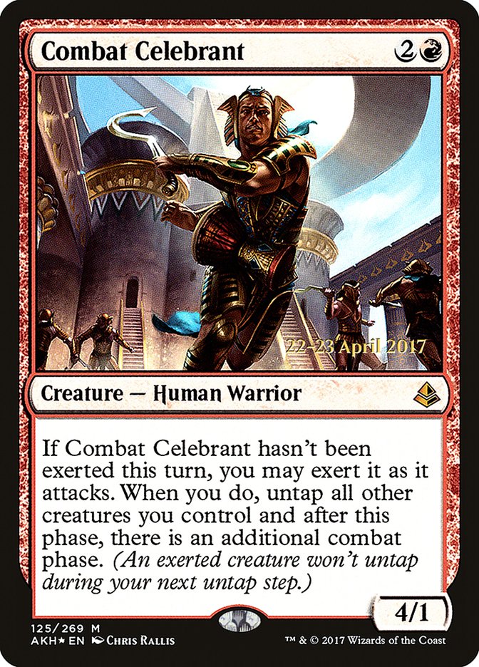 Combat Celebrant [Amonkhet Prerelease Promos] | L.A. Mood Comics and Games