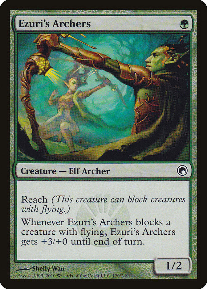 Ezuri's Archers [Scars of Mirrodin] | L.A. Mood Comics and Games