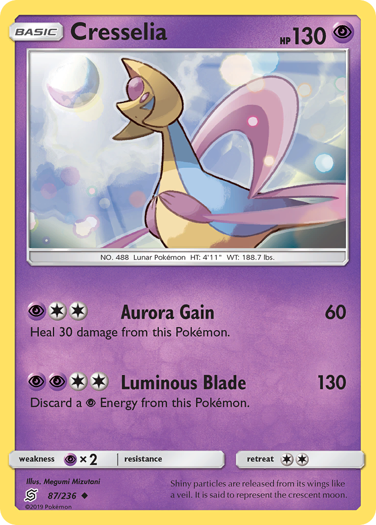 Cresselia (87/236) [Sun & Moon: Unified Minds] | L.A. Mood Comics and Games