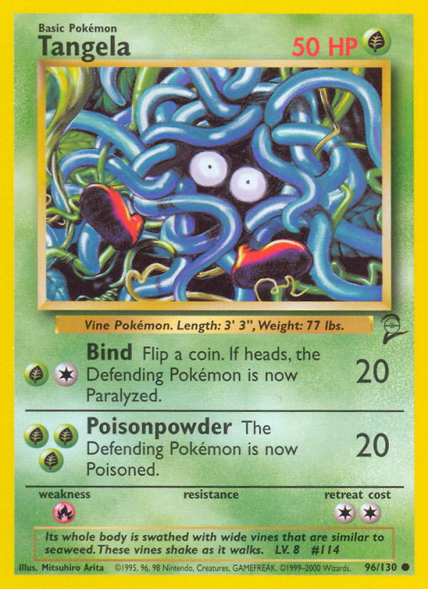 Tangela (96/130) [Base Set 2] | L.A. Mood Comics and Games