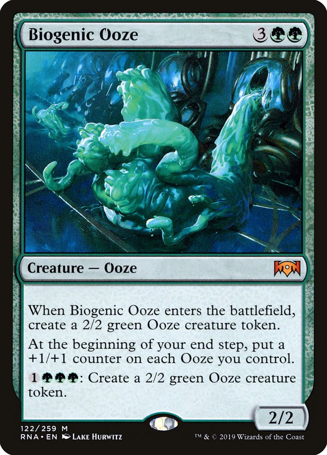 Biogenic Ooze [Ravnica Allegiance] | L.A. Mood Comics and Games
