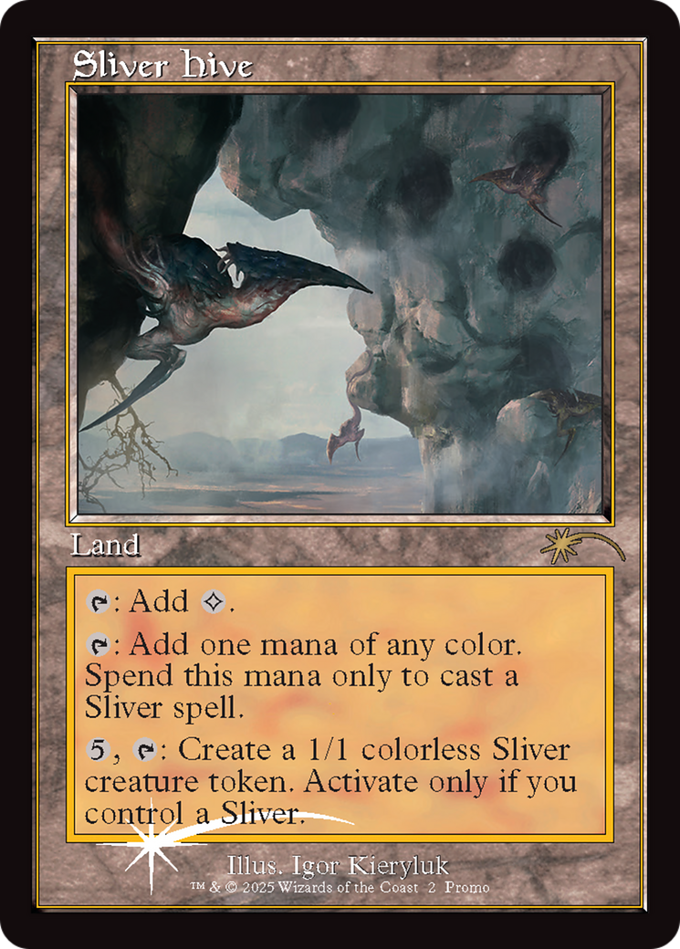 Sliver Hive (Retro Frame) [Secret Lair Drop Series] | L.A. Mood Comics and Games