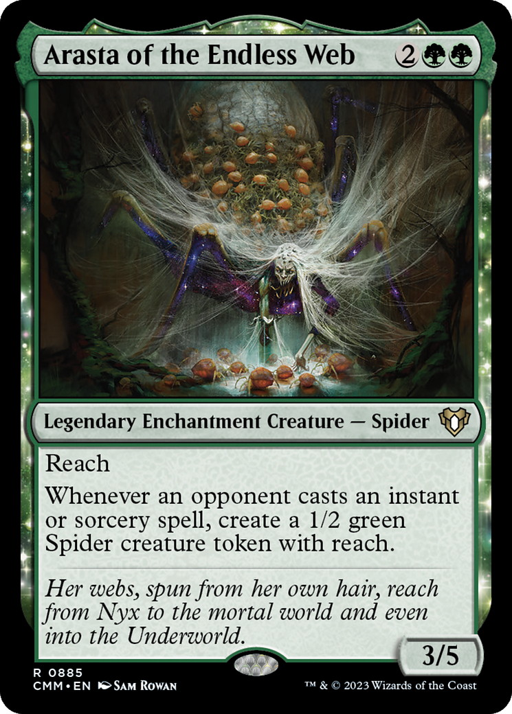 Arasta of the Endless Web [Commander Masters] | L.A. Mood Comics and Games