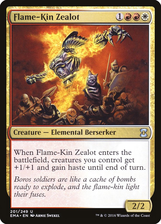 Flame-Kin Zealot [Eternal Masters] | L.A. Mood Comics and Games