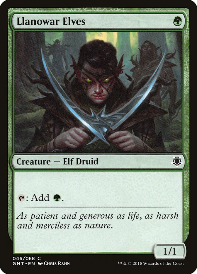 Llanowar Elves [Game Night 2018] | L.A. Mood Comics and Games