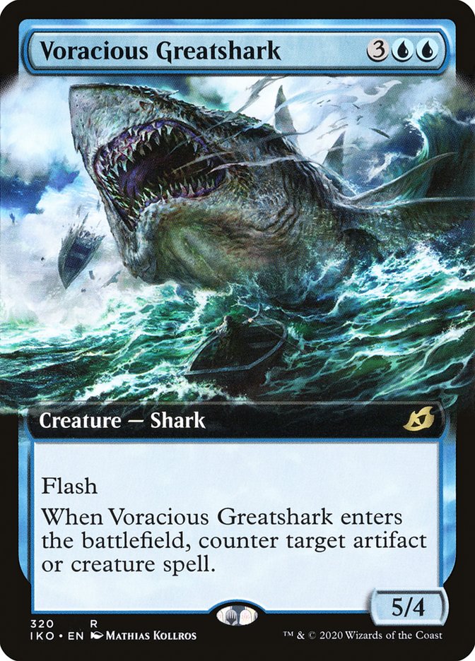 Voracious Greatshark (Extended Art) [Ikoria: Lair of Behemoths] | L.A. Mood Comics and Games