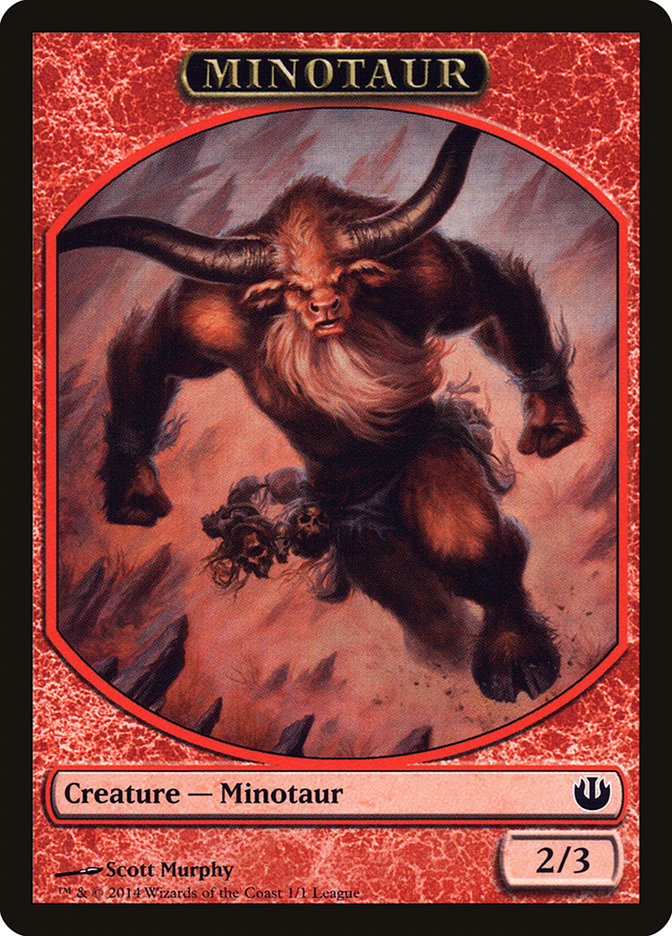 Minotaur Token [League Tokens 2014] | L.A. Mood Comics and Games