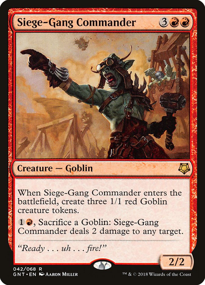 Siege-Gang Commander [Game Night 2018] | L.A. Mood Comics and Games