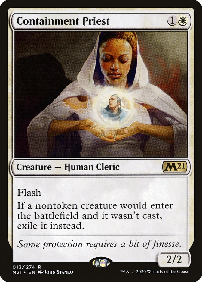 Containment Priest [Core Set 2021] | L.A. Mood Comics and Games