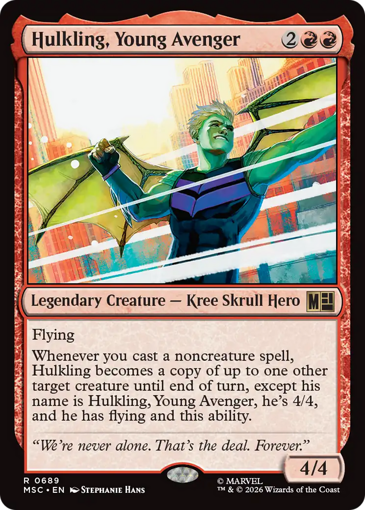 Hulkling, Young Avenger [Marvel Super Heroes Commander] | L.A. Mood Comics and Games