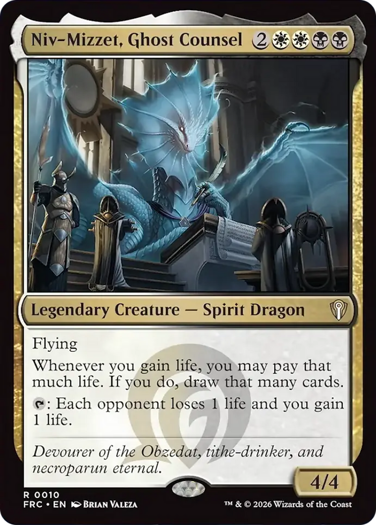 Niv-Mizzet, Ghost Counsel [Reality Fracture Commander] | L.A. Mood Comics and Games
