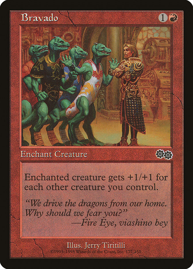 Bravado [Urza's Saga] | L.A. Mood Comics and Games