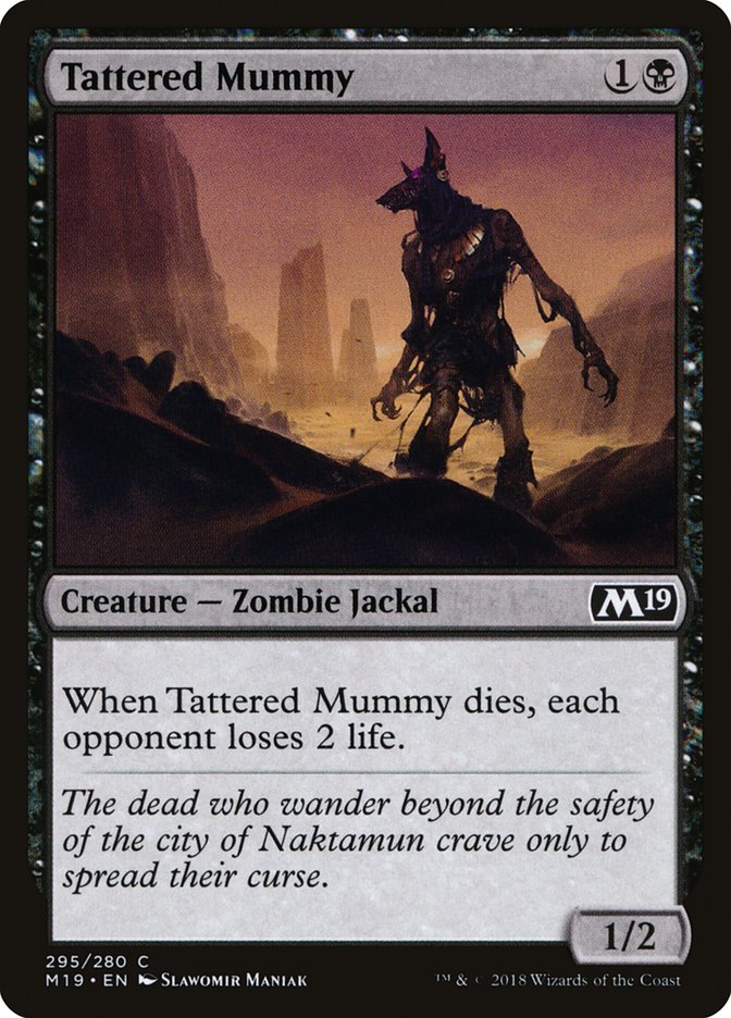 Tattered Mummy [Core Set 2019] | L.A. Mood Comics and Games