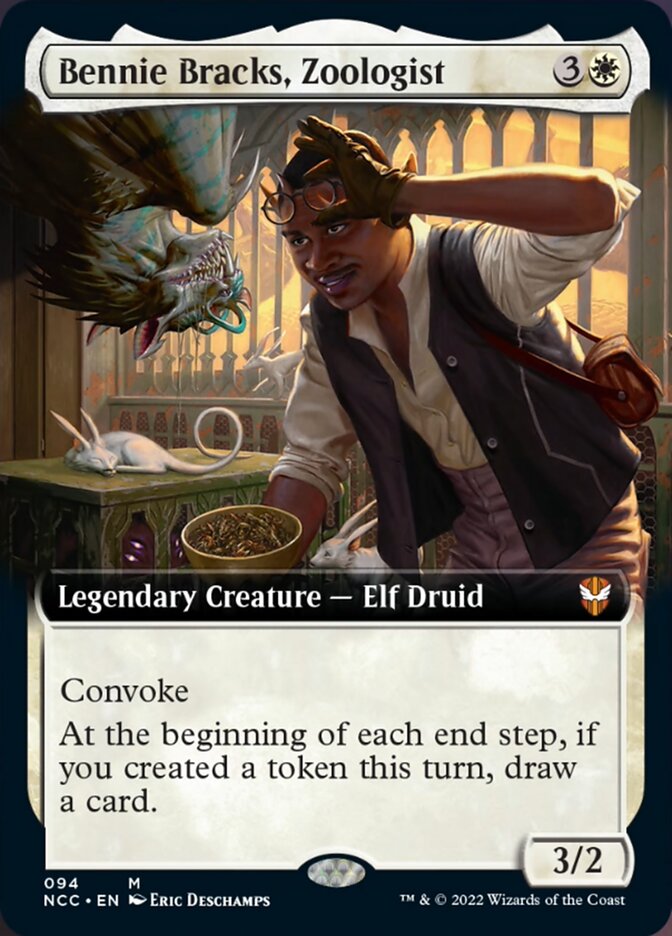 Bennie Bracks, Zoologist (Extended Art) [Streets of New Capenna Commander] | L.A. Mood Comics and Games