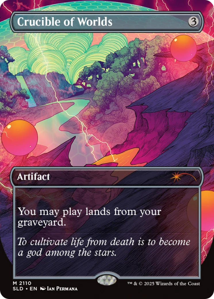 Crucible of Worlds (Galaxy Foil) [Secret Lair Drop Series] | L.A. Mood Comics and Games