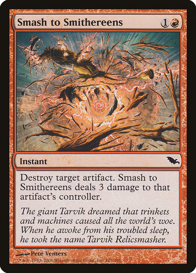 Smash to Smithereens [Shadowmoor] | L.A. Mood Comics and Games
