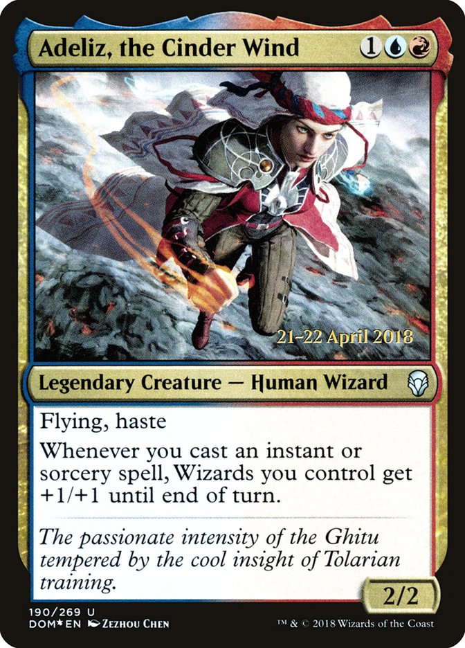 Adeliz, the Cinder Wind [Dominaria Prerelease Promos] | L.A. Mood Comics and Games