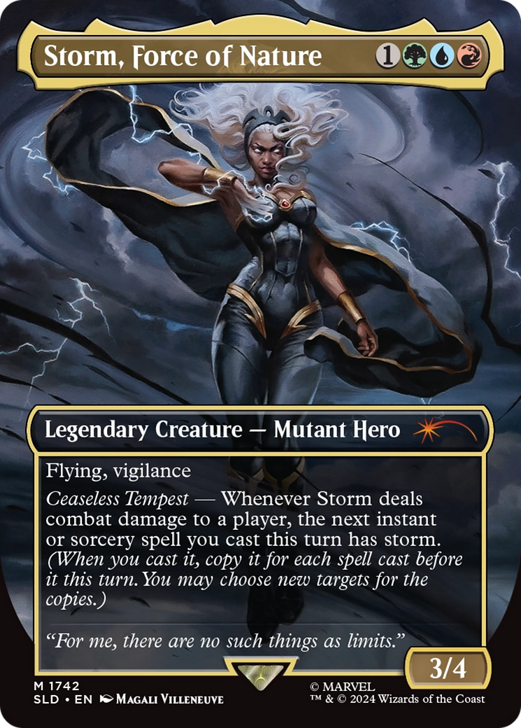 Storm, Force of Nature (Rainbow Foil) [Secret Lair Drop Series] | L.A. Mood Comics and Games