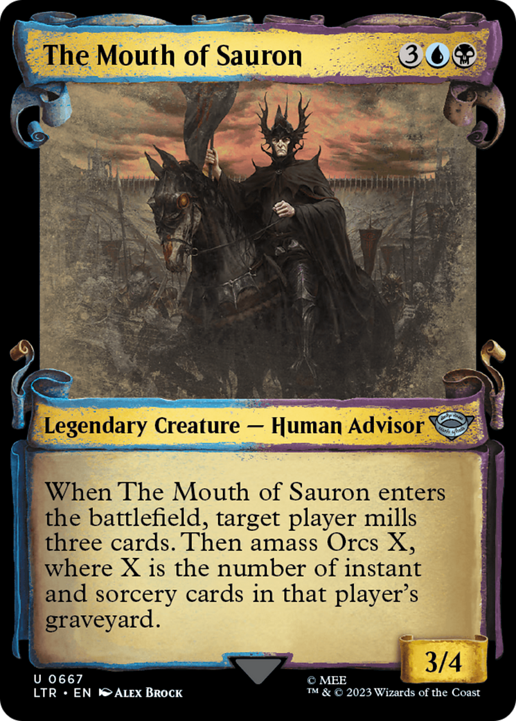 The Mouth of Sauron [The Lord of the Rings: Tales of Middle-Earth Showcase Scrolls] | L.A. Mood Comics and Games