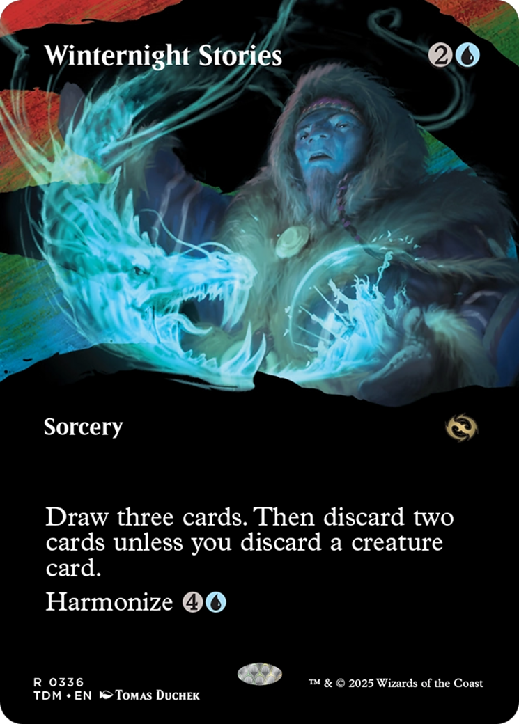 Winternight Stories (Borderless) [Tarkir: Dragonstorm] | L.A. Mood Comics and Games