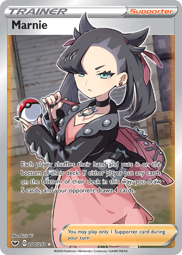 Marnie (200/202) [Sword & Shield: Base Set] | L.A. Mood Comics and Games