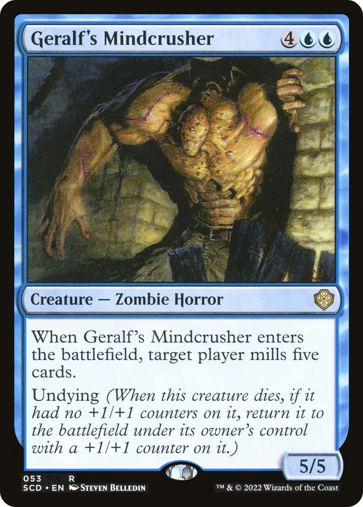 Geralf's Mindcrusher [Starter Commander Decks] | L.A. Mood Comics and Games