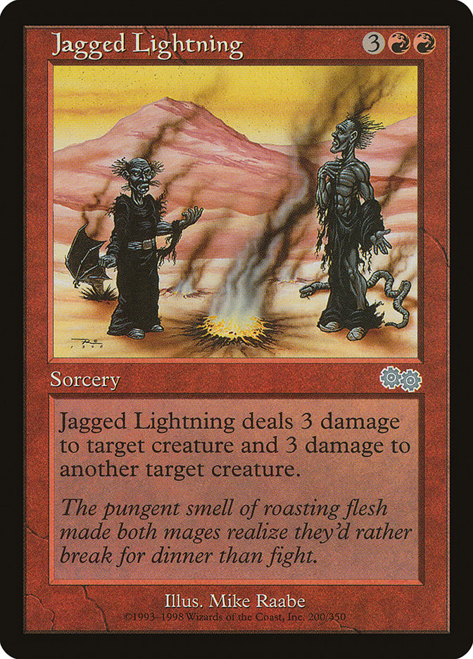 Jagged Lightning [Urza's Saga] | L.A. Mood Comics and Games