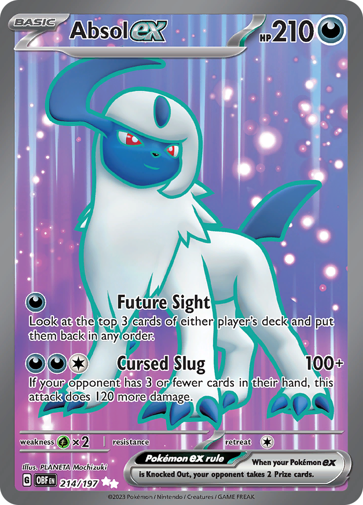 Absol ex (214/197) [Scarlet & Violet: Obsidian Flames] | L.A. Mood Comics and Games
