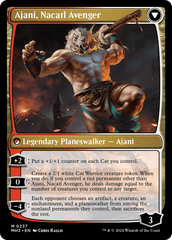 Ajani, Nacatl Pariah // Ajani, Nacatl Avenger [Modern Horizons 3] | L.A. Mood Comics and Games