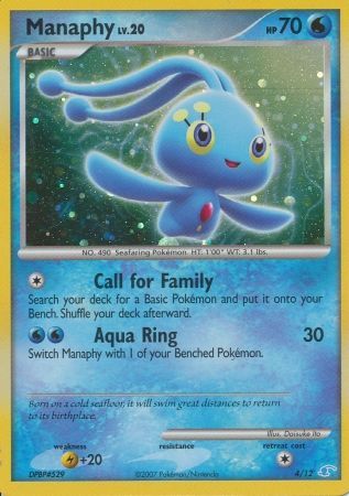 Manaphy (4/12) [Diamond & Pearl: Trainer Kit - Manaphy] | L.A. Mood Comics and Games