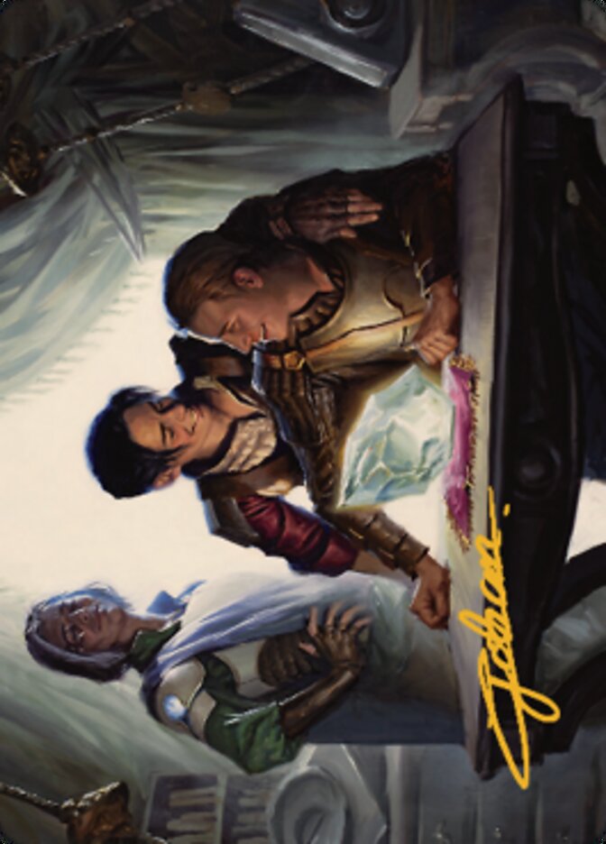 Tocasia's Welcome Art Card (Gold-Stamped Signature) [The Brothers' War Art Series] | L.A. Mood Comics and Games
