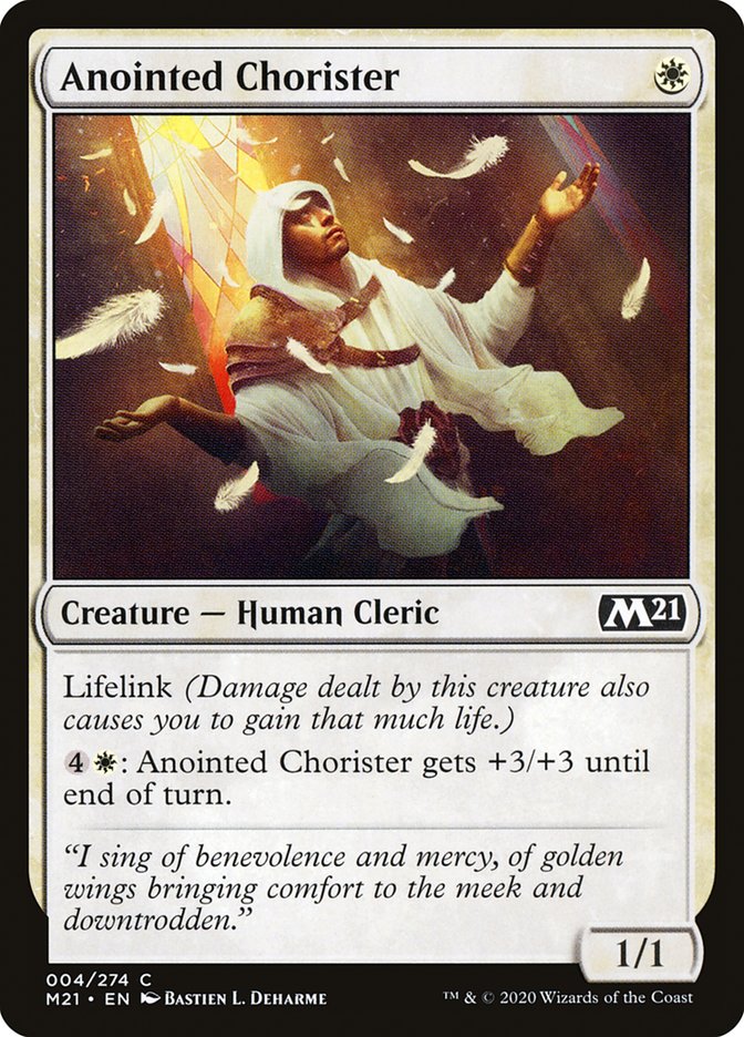 Anointed Chorister [Core Set 2021] | L.A. Mood Comics and Games
