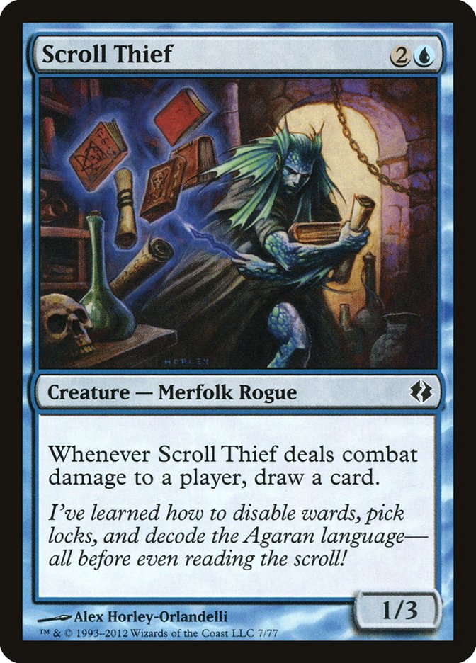 Scroll Thief [Duel Decks: Venser vs. Koth] | L.A. Mood Comics and Games