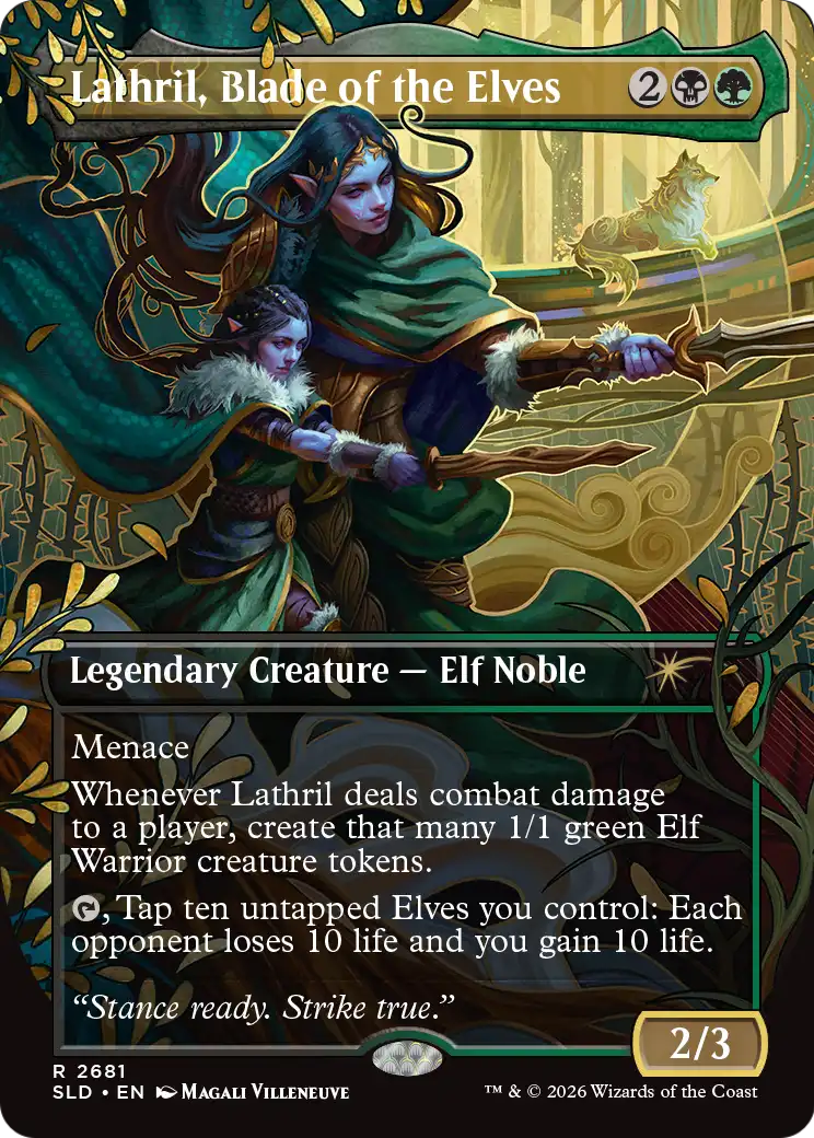 Lathril, Blade of the Elves [Secret Lair Drop Series] | L.A. Mood Comics and Games