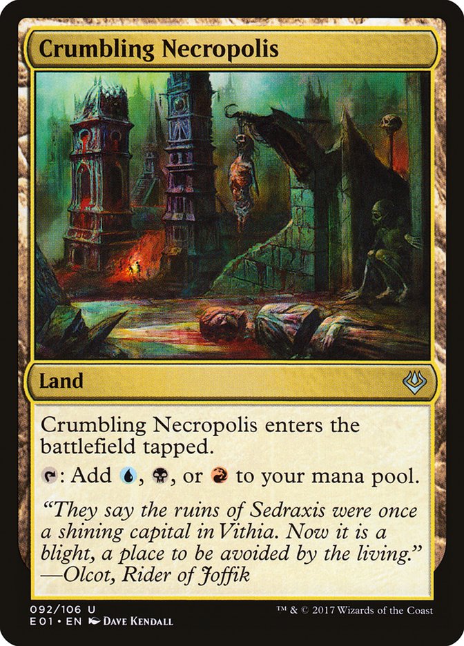 Crumbling Necropolis [Archenemy: Nicol Bolas] | L.A. Mood Comics and Games