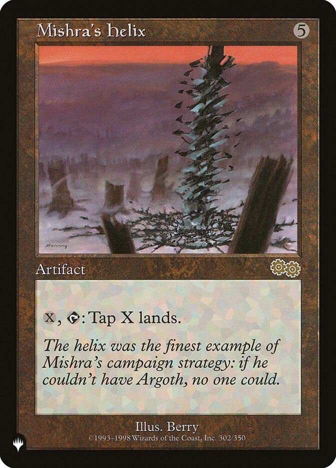 Mishra's Helix [The List] | L.A. Mood Comics and Games