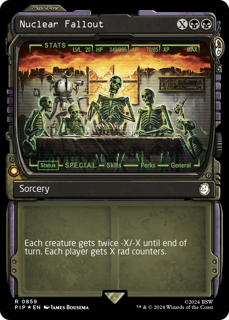 Nuclear Fallout (Showcase) (Surge Foil) [Fallout] | L.A. Mood Comics and Games