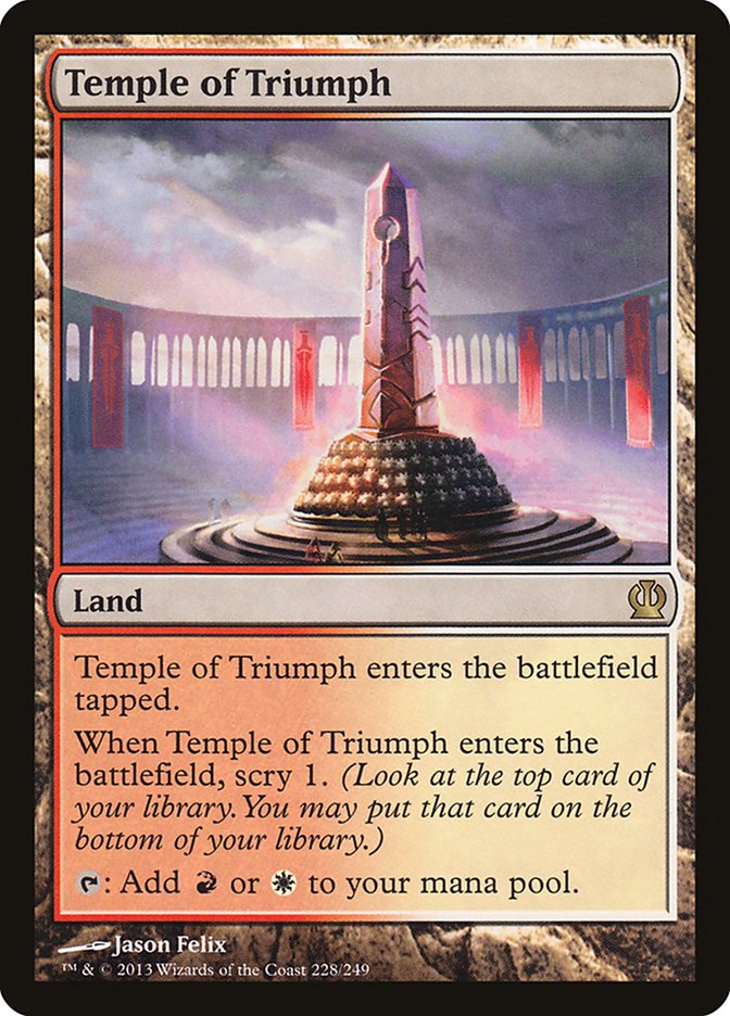 Temple of Triumph [Theros] | L.A. Mood Comics and Games