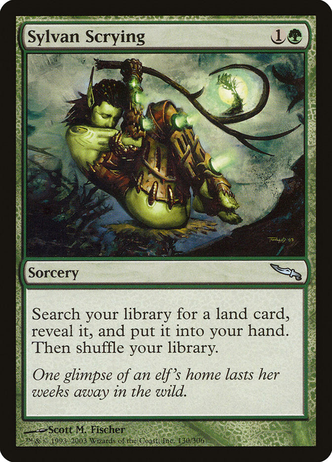 Sylvan Scrying [Mirrodin] | L.A. Mood Comics and Games