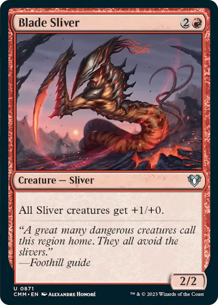 Blade Sliver [Commander Masters] | L.A. Mood Comics and Games