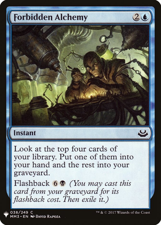 Forbidden Alchemy [Mystery Booster] | L.A. Mood Comics and Games