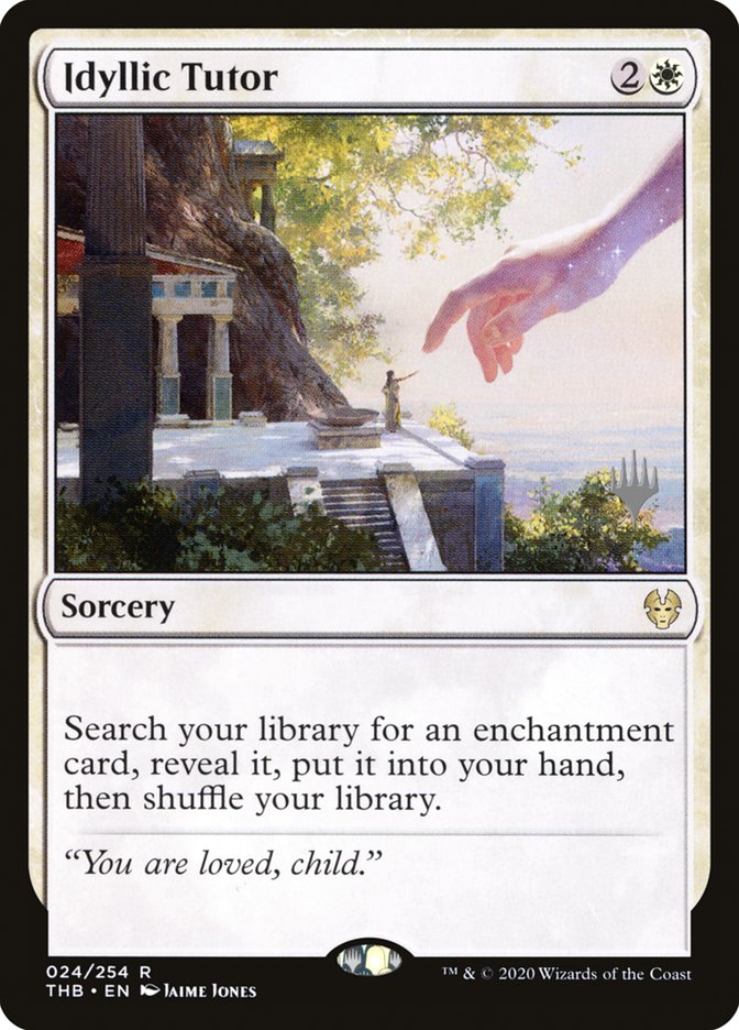 Idyllic Tutor (Promo Pack) [Theros Beyond Death Promos] | L.A. Mood Comics and Games