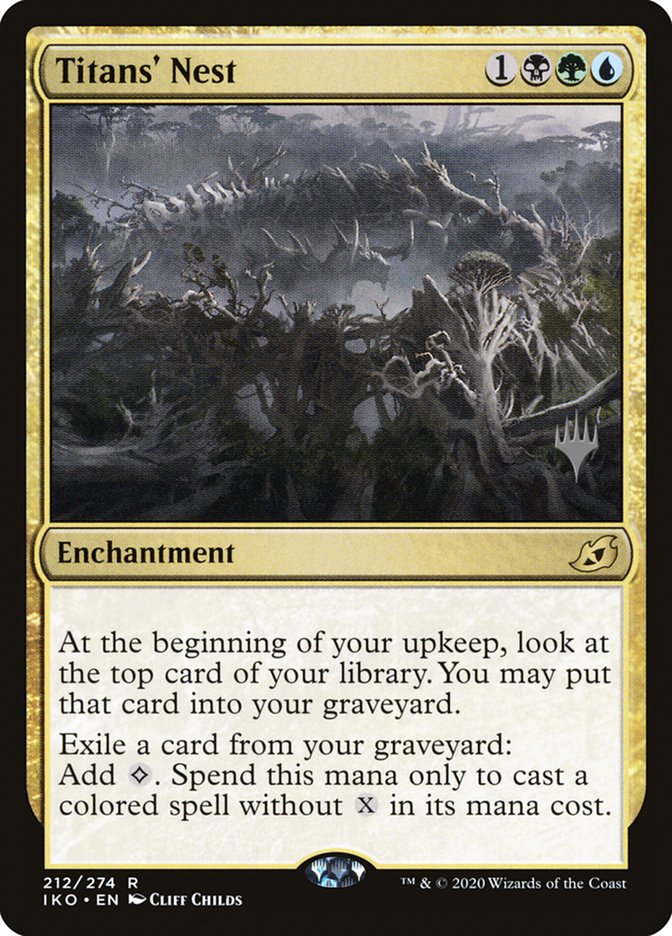 Titans' Nest (Promo Pack) [Ikoria: Lair of Behemoths Promos] | L.A. Mood Comics and Games