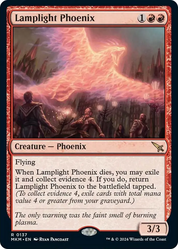 Lamplight Phoenix [Murders at Karlov Manor] | L.A. Mood Comics and Games