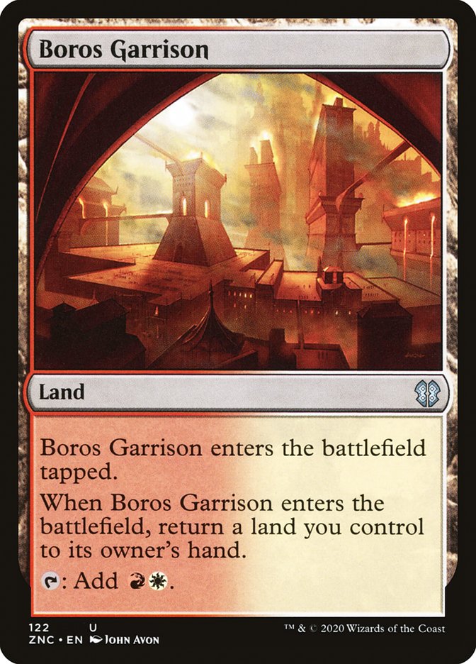 Boros Garrison [Zendikar Rising Commander] | L.A. Mood Comics and Games