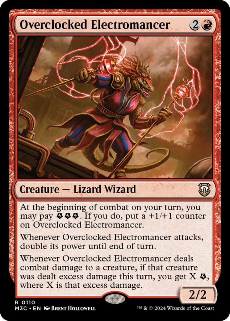 Overclocked Electromancer [Modern Horizons 3 Commander] | L.A. Mood Comics and Games