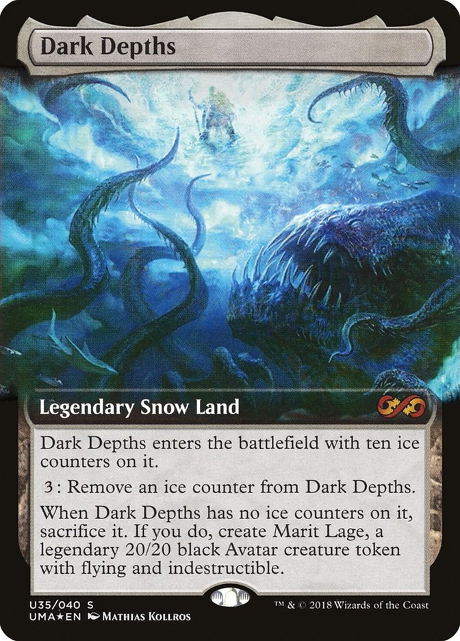 Dark Depths (Topper) [Ultimate Masters Box Topper] | L.A. Mood Comics and Games