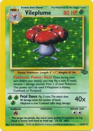 Vileplume (15/64) [Jungle Unlimited] | L.A. Mood Comics and Games
